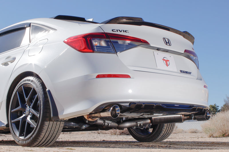 2022+ Honda Civic Si - Front Pipe Back Exhaust w/ Polished Tips