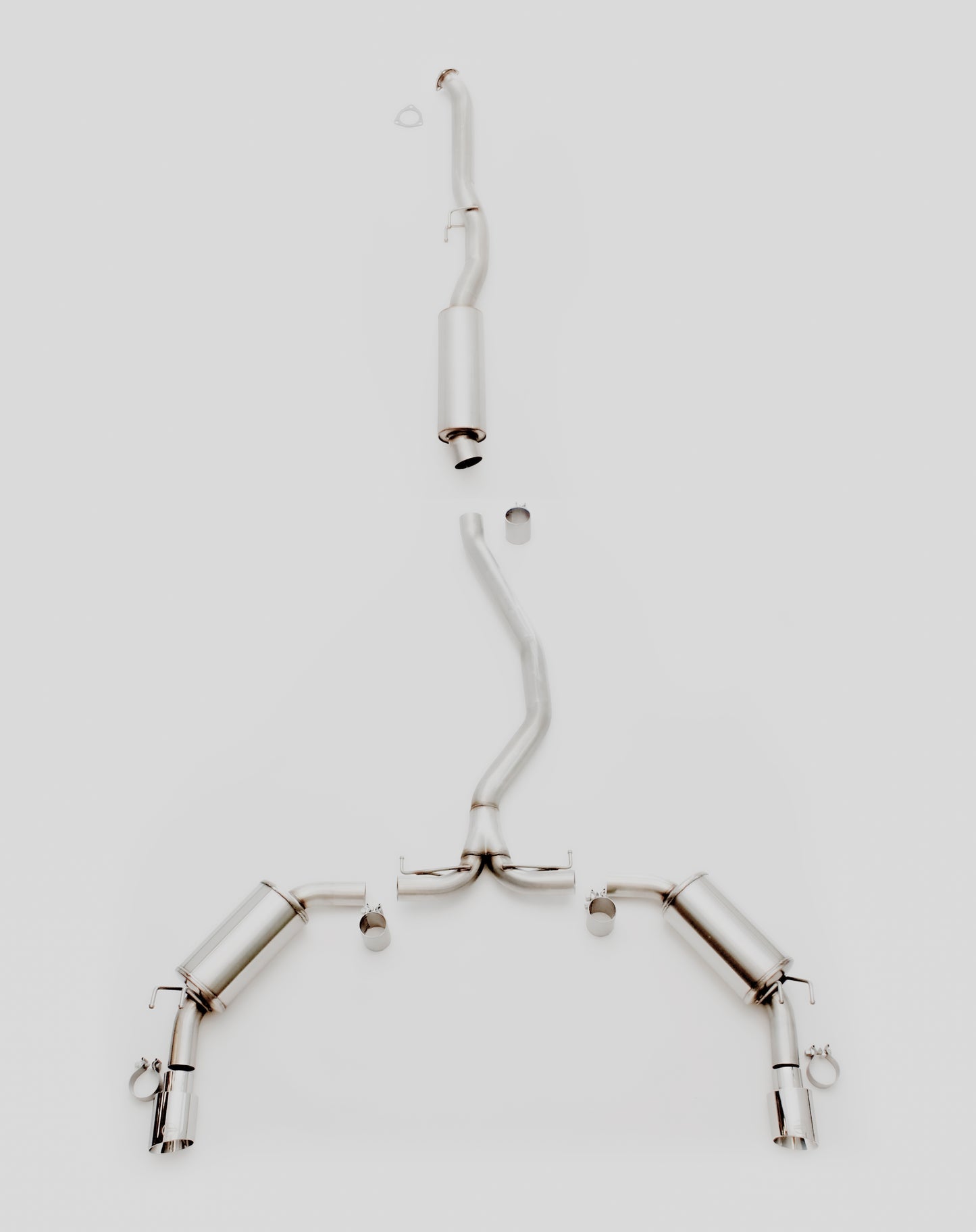 2023+ Acura Integra - Front Pipe Back Exhaust w/ Polished Tips