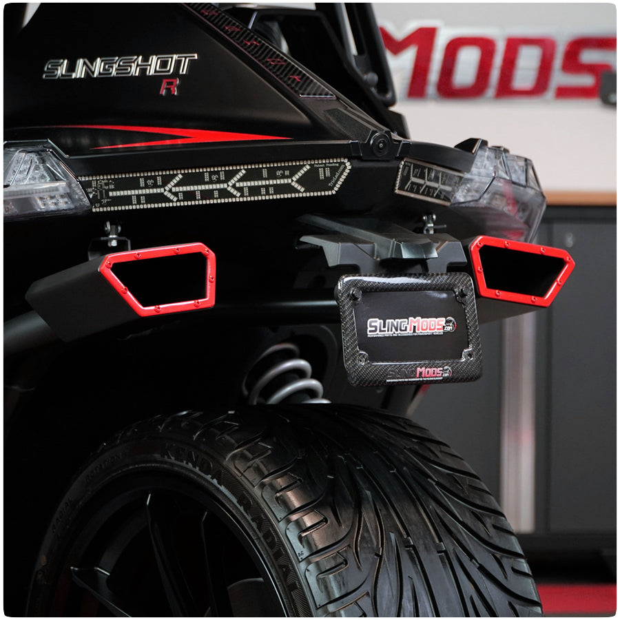 2020-2024 Polaris Slingshot Cat-Back Ceramic Coated Dual Rear Exit Sport Exhaust System