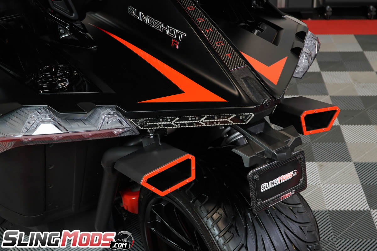 2020-2024 Polaris Slingshot Cat-Back Ceramic Coated Dual Rear Exit Sport Exhaust System