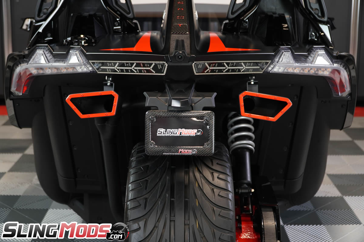 2020-2024 Polaris Slingshot Cat-Back Ceramic Coated Dual Rear Exit Sport Exhaust System