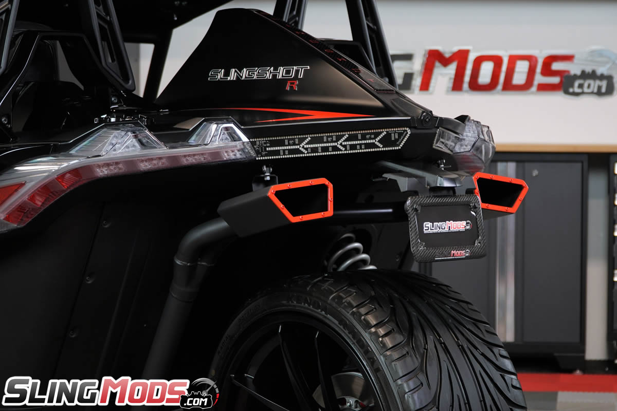 2020-2024 Polaris Slingshot Cat-Back Ceramic Coated Dual Rear Exit Sport Exhaust System