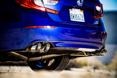 3" Honda Accord Frontpipe Back Exhaust Polished Tips (2018+)