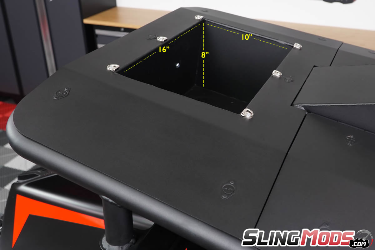 Polaris Slingshot Overhead Storage Bin for the Raptor Roof Top System