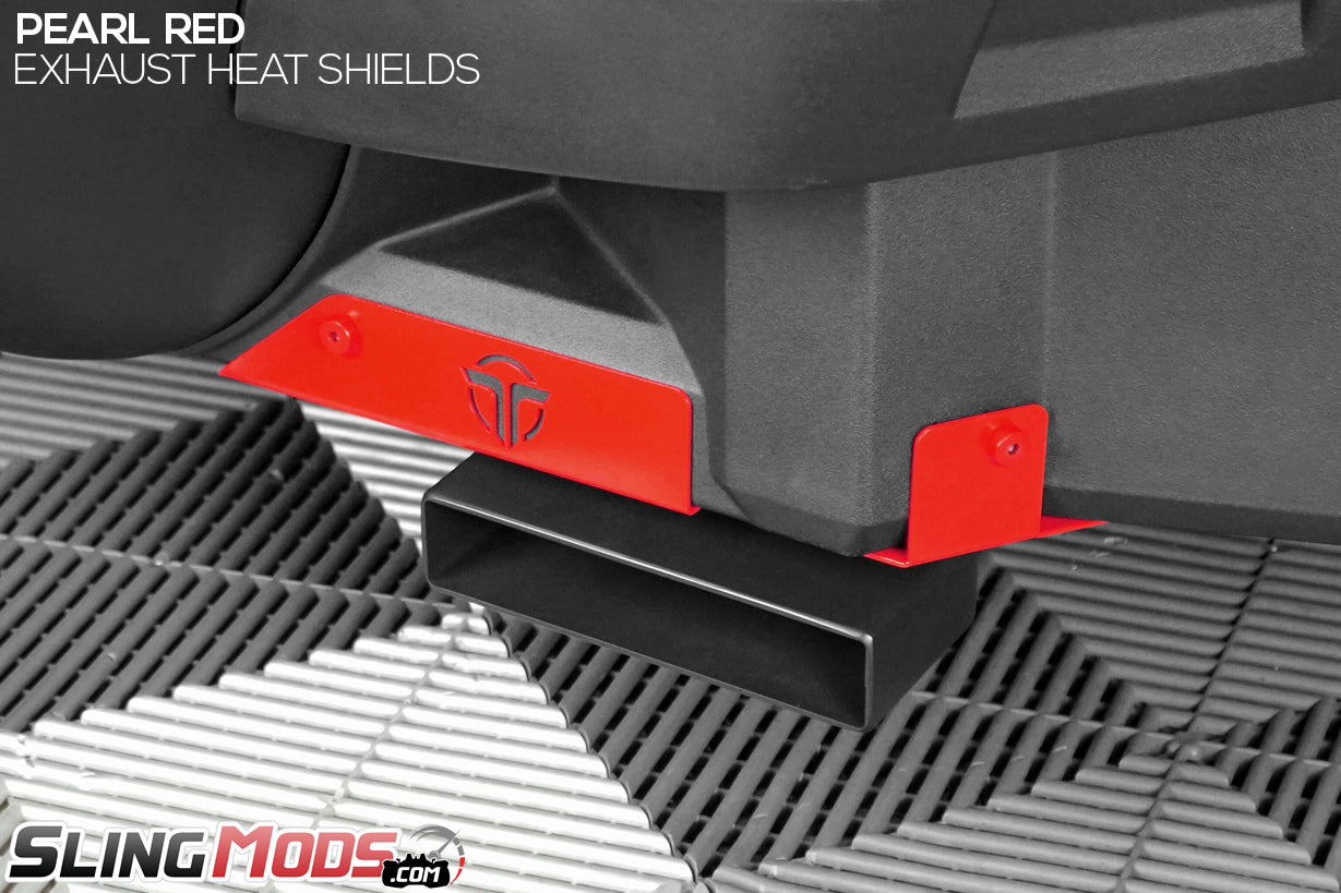 2015+ Polaris Slingshot Touring Exhaust Heat Shields