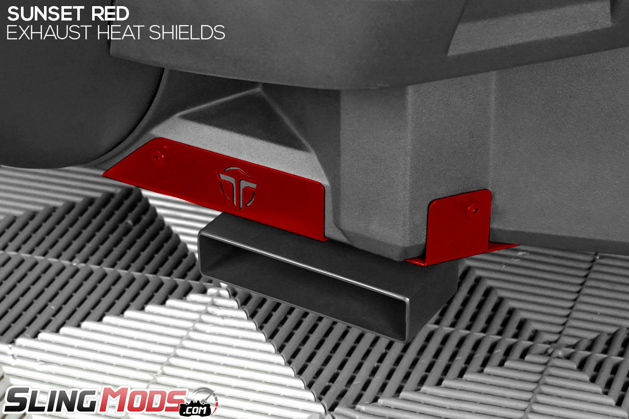 2015+ Polaris Slingshot Touring Exhaust Heat Shields